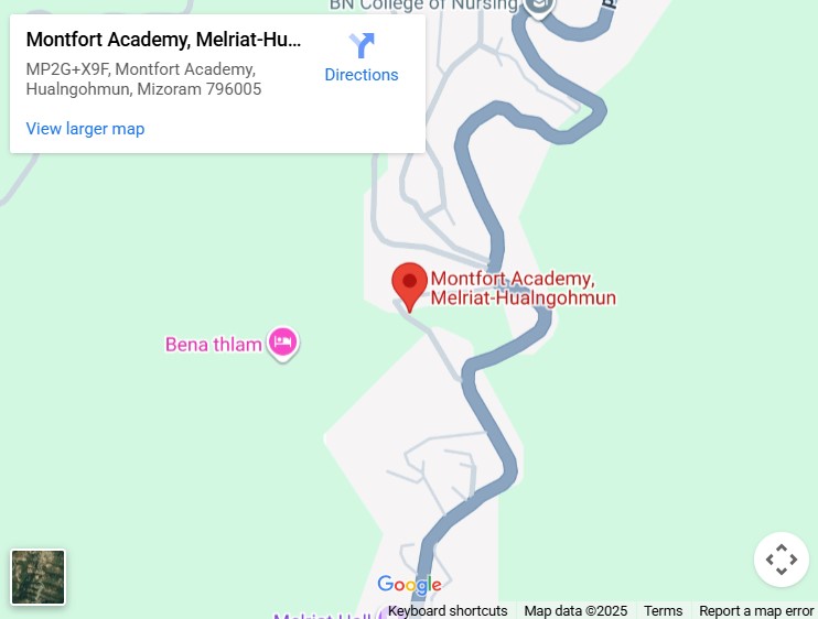 Montfort Academy, Melriat, Mizoram.
